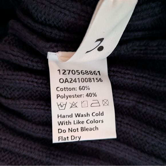 Commense Plain Ribbed Split Sweater Skirt Set - Picture 12 of 15